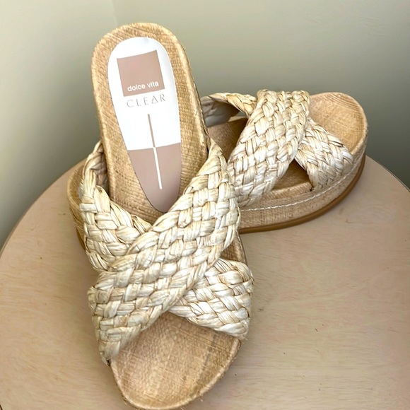 NWOT dolce Vita platform espadrilles size 9 - Picture 1 of 5